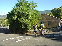 Épingle du Saint-Estève au km 6.