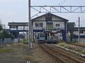 Side view of Samukawa Station