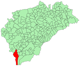 Villacastín – Mappa