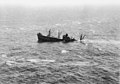 Image 83A liberty ship sinking after being attacked by I-21 near Port Macquarie in February 1943 (from Military history of Australia during World War II)