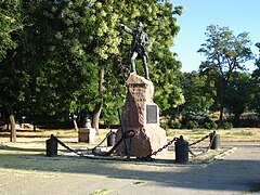 Statue de Souvorov par Boris Edwards (1907).