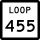 State Highway Loop 455 marker