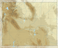 Wilderness Falls (Teton County, Wyoming) is located in Wyoming