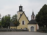 Kyrkan från öster