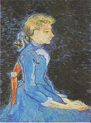Vincent van Gogh, Portrait d'Adeline Ravoux (1890), collection particulière.