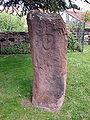 Menhirs de Veyssières Menhir debout