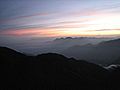 Sunrise at Yushan