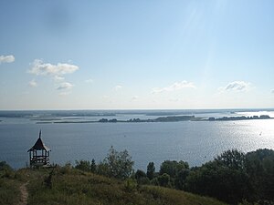 Річка Дніпро поблизу Стайок