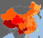 《1997年中国人类发展报告》 （1982年数据） [參⁠ 13]