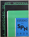 3ª Exposição de Arte Moderna, Estúdio do SPN, Palácio Foz, 1938