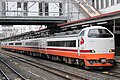 485 series Aizu Liner rapid service at Koriyama Station in March 2012