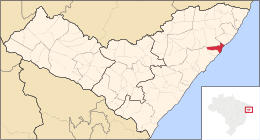 Barra de Santo Antônio – Mappa