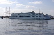 Amstel Botel in Amsterdam.