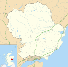 Lunan is located in Angus