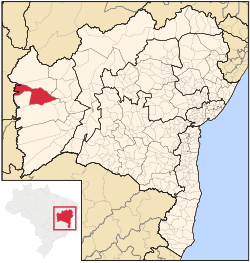 Location of Barreiras