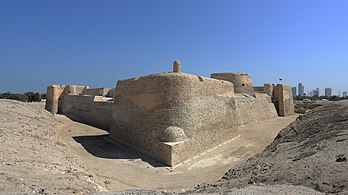 Le fort de Qal'at al-Bahreïn (Bahreïn). (définition réelle 4 957 × 2 775)