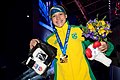 Beatriz Ferreira, vice-campeã olímpica e campeã mundial no boxe