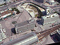 Berlin Alexanderplatz vom Fernsehturm gesehen