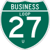 Business Interstate 27-U marker