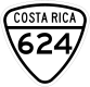 National Tertiary Route 624 shield}}