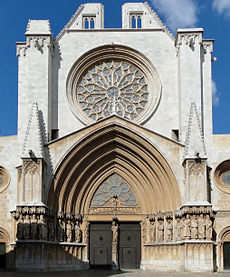 La cathédrale Sainte-Thècle de Tarragone.