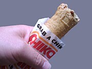 Chiko Roll in a bag