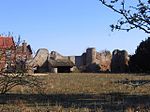 Remains of Claxton Castle