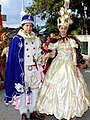 Image 49Dominican Republic carnival parade costumes in San Juan de la Maguana (from Culture of the Dominican Republic)