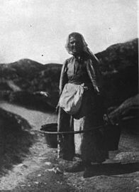 Along the shore at Cape Breton, Canada, 1917