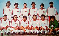 Line-up winning the 1973 Maghreb Champions Cup