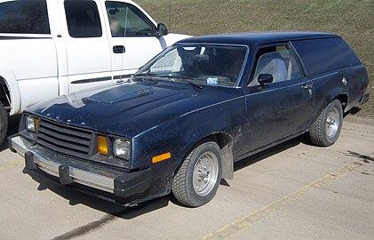 Ford Pinto Panel Wagon 1979.