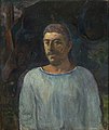 Paul Gauguin, Autoportrait près du Golgotha, 1896