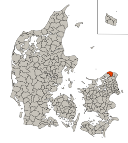 Comune di Græsted-Gilleleje – Localizzazione