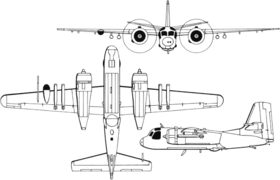 vue en plan de l’avion