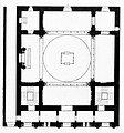 Floor plan of the synagogue