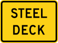 W8-5bP Steel deck (plaque)