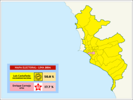 Elecciones municipales de Lima de 2014