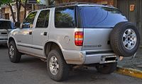 Blazer/S10 Brazilian version with external spare tire bracket