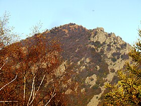 Vue du versant sud.