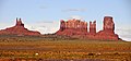 L→R: King-on-his-Throne, Stagecoach, Bear and Rabbit, Castle Rock