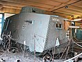 Une réplique de l'A7V Wotan, au musée des blindés de Munster (Allemagne).
