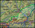 St. Ingberter Senke, Kirkeler Schwelle, Homburger Becken und Bexbacher Riedel (W)