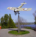 Monument dressé en l'honneur du Nieuport à Nijni Novgorod.