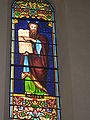 One of the stained glass dedicated to Moses