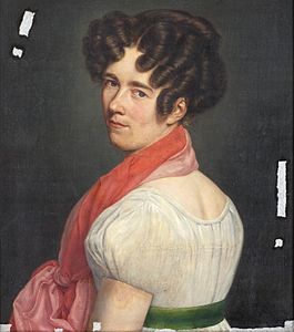 Sophie de Bay, première épouse de Charles Matet, Montpellier, musée Fabre