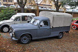 Peugeot 403 pick-up bâché ou camionnette bâchée