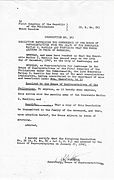 First Congress of the Philippines Resolution upon Ranillo's death on December 18, 1947