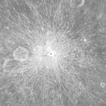 Pierazzo crater (Mosaic of Clementine images)