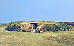 View of the Great Tomb, Porth Hellick Down