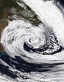 Subtropical Storm Raoni off the coast of Argentina on June 28, 2021